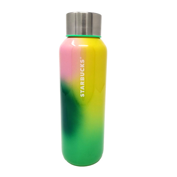 Starbucks Spring 2023 Pastel Ombre Gradient Glass Water Bottle 20 OZ Tumbler - Picture 1 of 16